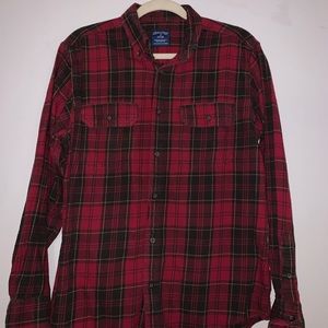 Faded Glory Red Flannel